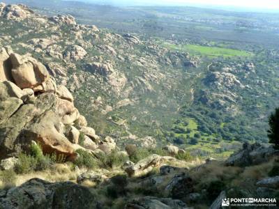 Gran Cañada-Cerro de la Camorza; parque natural de la sierra de hornachuelos  aracena excursiones si